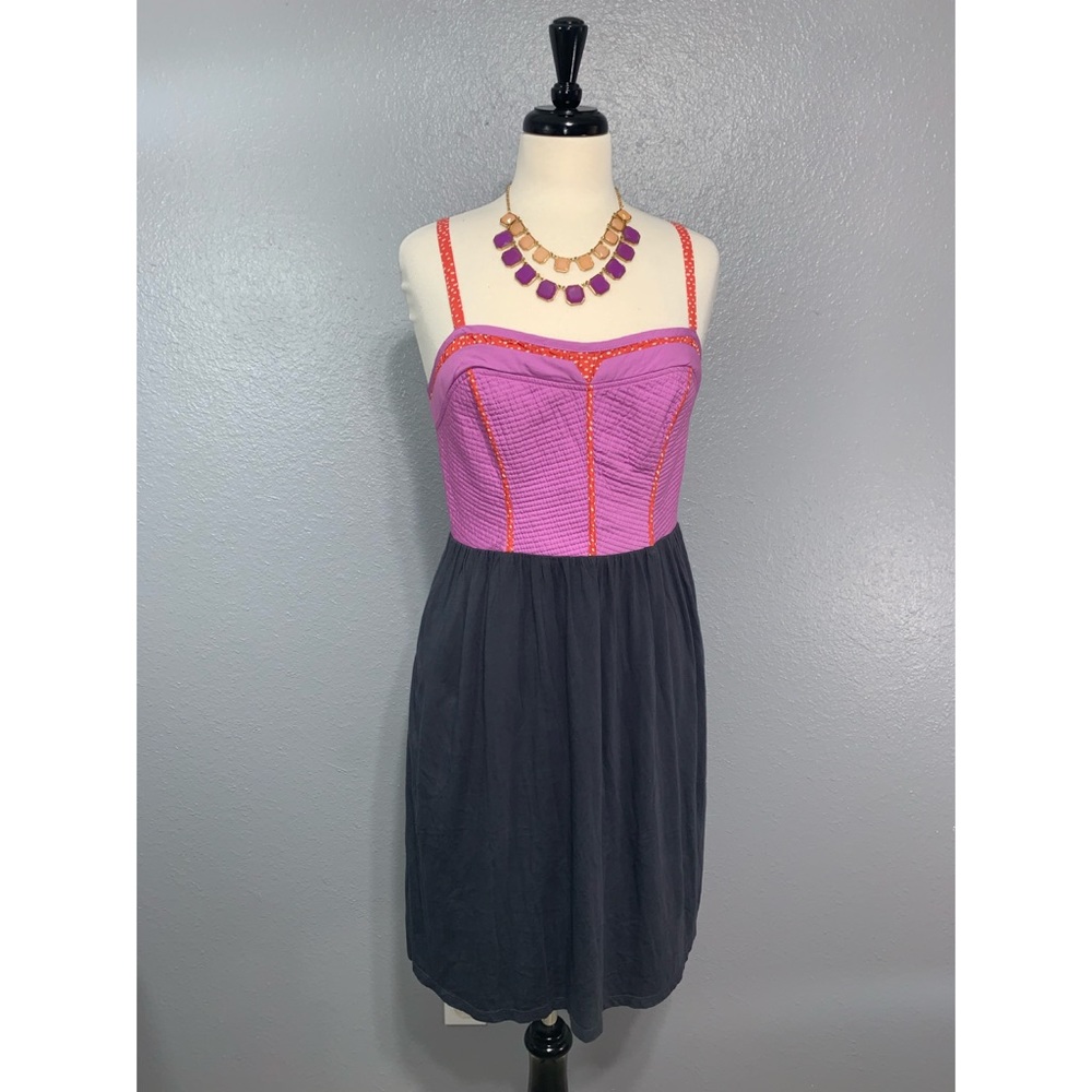 ANTHROPOLOGIE LILKA Trapunto Chemise Dress M - Picture 2 of 8